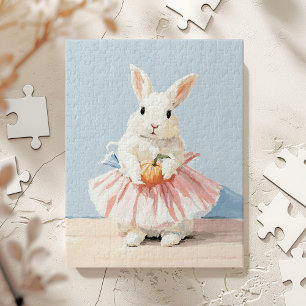 Puzzle Ballerina lapin chantée automne automne