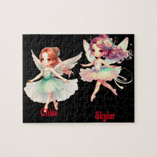 Puzzle Ballerinas avec ailes et tutu