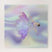 Puzzle Ballerine Abstraite Ombrée Tendance (Horizontal)