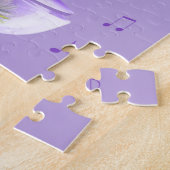 Puzzle Ballerine de boîte à musique avec le nénuphar, (Côté)