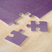 Puzzle Ballerine en position d'arabesque dans pourpre et (Côté)
