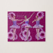 Puzzle Ballerine et mamans roses (Horizontal)
