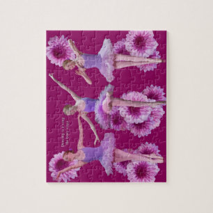 Puzzle Ballerine et mamans roses