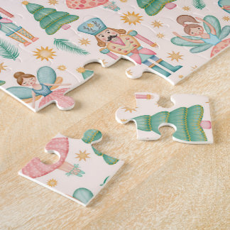 Puzzle Ballet et fées de craquelins sur Arrière - plan de