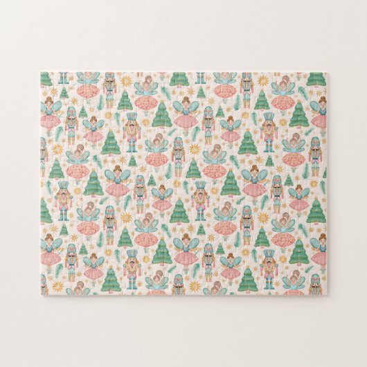 Puzzle Ballet et fées de craquelins sur Arrière - plan de (Horizontal)