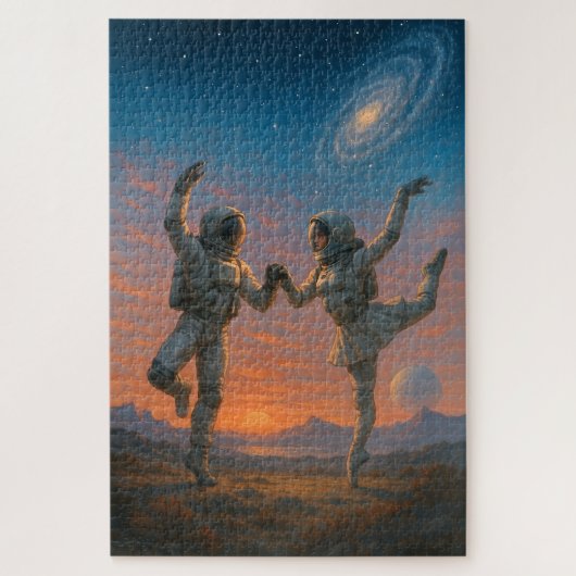 Puzzle Ballet interstellaire sur la planète Alien (Vertical)