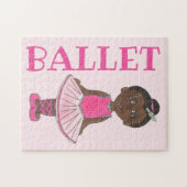 Puzzle BALLET Pink Tutu Ballerina Girl Dance Considérant (Horizontal)