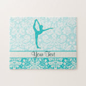 Puzzle Ballet turquoise (Horizontal)