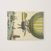 Puzzle Ballon à air chaud à vapeur de science-fiction vin (Horizontal)