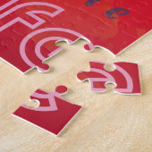 Puzzle Ballon à air chaud extrême sur paysage volcanique (Côté)