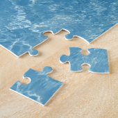 Puzzle Ballon de plage dans la piscine (Côté)