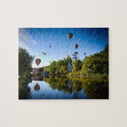 Puzzle Ballons à air chaud dans le Queechee (Horizontal)