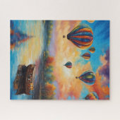 Puzzle Ballons à air chaud sur l'eau (Horizontal)