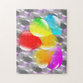 Puzzle Ballons colorés - Fête (Vertical)