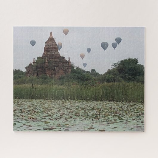 Puzzle ballons de stupa de Bagan (Horizontal)