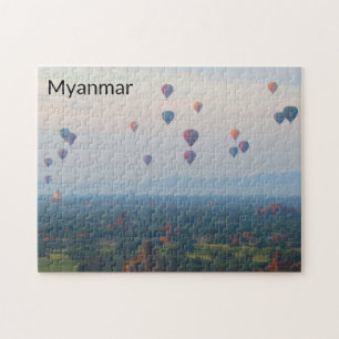Puzzle Ballons sur Bagan