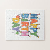 Puzzle Balloons de Joyeux Anniversaire (Horizontal)