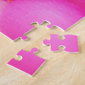 Puzzle Balloons Roses Festive Design Arrière - plan. (Côté)