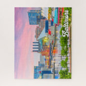 Puzzle Baltimore, Maryland, États-Unis (Vertical)