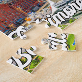 Puzzle Baltimore, Maryland, États-Unis (Côté)