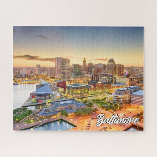 Puzzle Baltimore, Maryland, États-Unis (Horizontal)