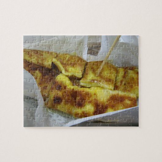 Puzzle Banana Pancake [Roti Kluai Khai] (Horizontal)