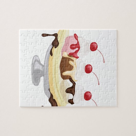 Puzzle Banana split (Horizontal)