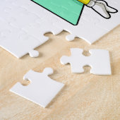 Puzzle Banane au yoga Fitness (Côté)