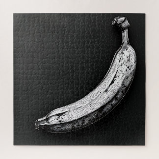 Puzzle Banane noir et blanc