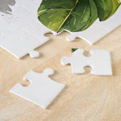 Puzzle Bananes et leurs feuilles vertes (Côté)