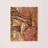 Puzzle Banc de pierre Van Gogh en Jardin, Hôpital St Paul (Vertical)