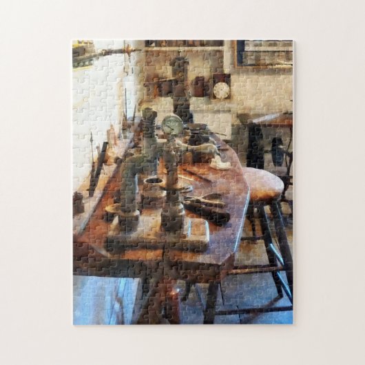 Puzzle Banc en laboratoire dentaire (Vertical)