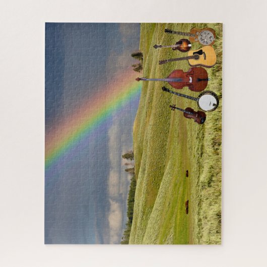 PUZZLE BANDE DE BLUEGRASS DE 5 MORCEAUX (Vertical)