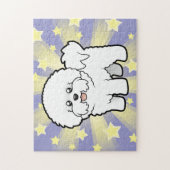 Puzzle Bande dessinée Bichon Frise (Vertical)
