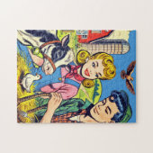 Puzzle Bande dessinée de la ferme (Horizontal)