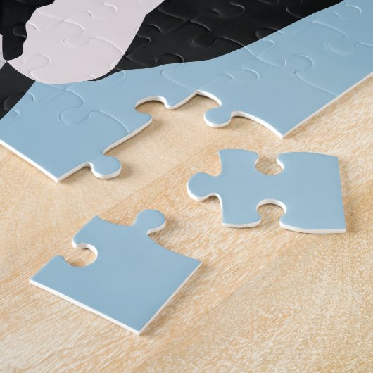 Puzzle bande dessinée de terrier de Boston (Côté)