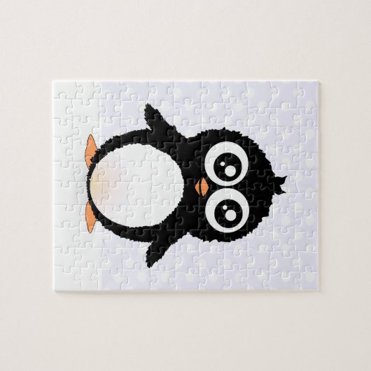 Puzzle Bande dessinée mignonne de pingouin (Horizontal)