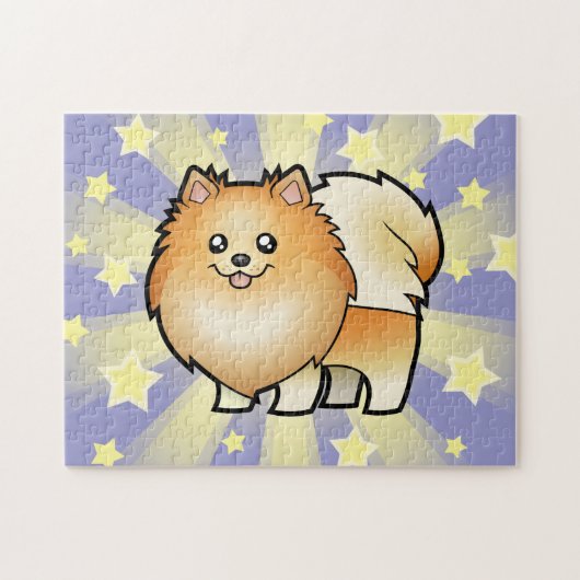 Puzzle Bande dessinée Pomeranian (Horizontal)
