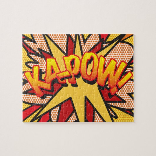 Puzzle Bande dessinée Pop Art KA-POW (Horizontal)