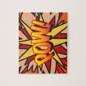 Puzzle Bande dessinée Pop Art POW (Vertical)