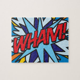 Puzzle Bande dessinée Pop Art WHAM