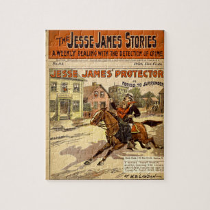 Puzzle Bande dessinée proscrite par James de voleur de