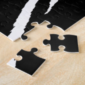 Puzzle Bande noire et blanche (Côté)