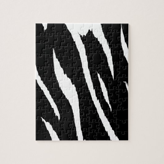 Puzzle Bande noire et blanche (Vertical)