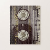 Puzzle Bande vintage Cassette (Vertical)