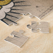 Puzzle BANG ! Livre de bande dessinée vintage Steampunk P (Côté)