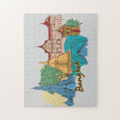 Puzzle Bangkok Thaïlande Travel Temple (Vertical)