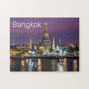 Puzzle Bangkok Wat Arun Sunset BKK Thaïlande Souvenir
