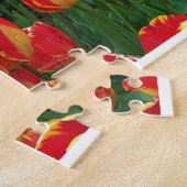 Puzzle Banja Luka Tulips à Field with Hot Air Balloon (Côté)