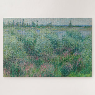 Puzzle Banques de la Seine près de Vétheuil, Monet 1881